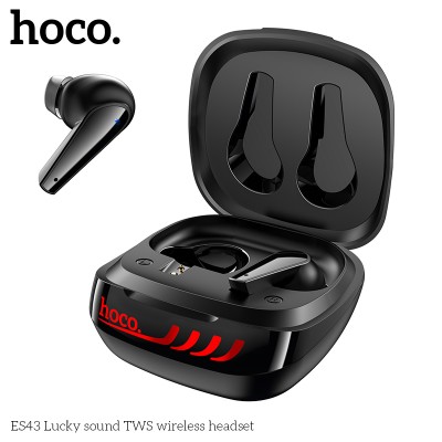 Навушники Bluetooth Hoco Lucky sound TWS wireless headset ES43 |BT5.0, 400mAh, 3,5H, Hi-Res|