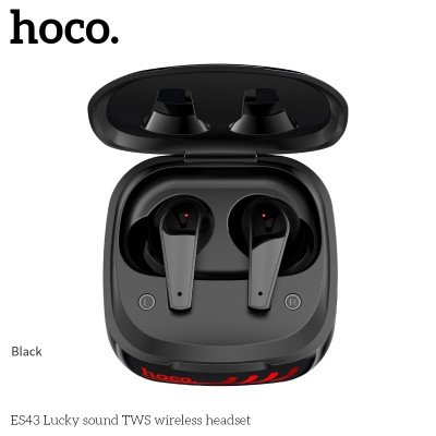 Навушники Bluetooth Hoco Lucky sound TWS wireless headset ES43 |BT5.0, 400mAh, 3,5H, Hi-Res|