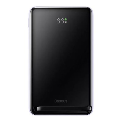 УМБ BASEUS Magnetic Bracket Wireless Fast Charge Power Bank 10000mAh |Type-C, 20W/3A, PD/QC| (PPCX08