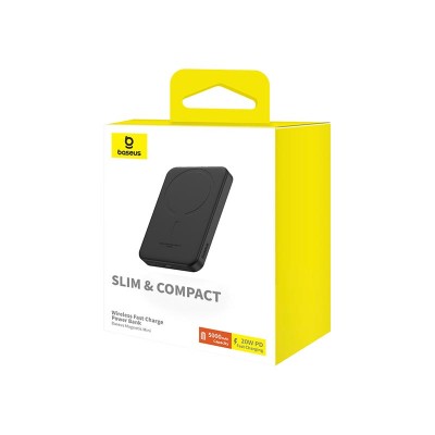УМБ Baseus Magnetic Mini Wireless Fast Charge Power Bank 5000mAh |Type-C, 20W/3A|