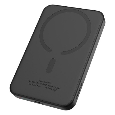 УМБ Baseus Magnetic Mini Wireless Fast Charge Power Bank 5000mAh |Type-C, 20W/3A|