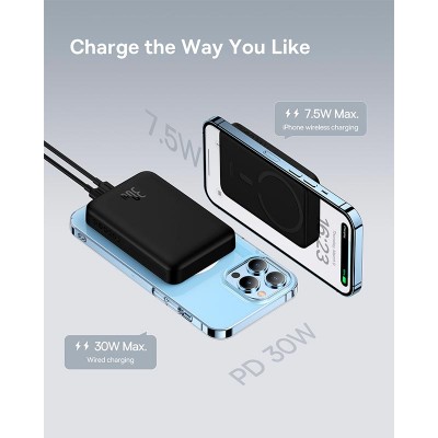 УМБ Baseus Magnetic Mini Wireless Fast Charge Power Bank 10000mAh |Type-C, 30W/3A|