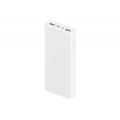 УМБ Xiaomi Mi 18w Fast Charge Power Bank 3 20000mAh |3.6A, 2USB/1Type-C, QC3.0| (PLM18ZM/VXN4258CN)