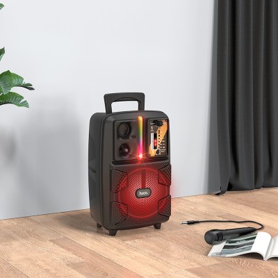 Акустика-караоке HOCO Dancer outdoor wireless speaker BS37 |3Hours, BT5.0, TWS, AUX/FM/USB|
