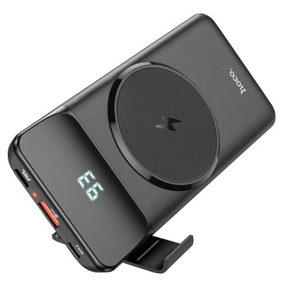 УМБ HOCO Bobby magnetic fast charging power bank J76 10000mah |1USB/1Type-C, 15W Qi, 22,5W, 3A, QC/PD|