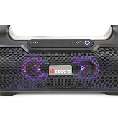 Акустика Bluetooth Beecaro RGB BM02 |BT5.0, TWS, 8.5W*2,USB, TF, FM, 3h| (341*125*164mm)