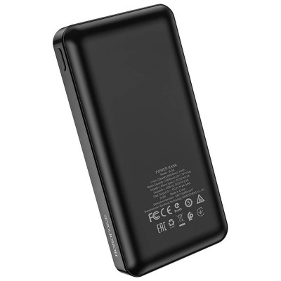 УМБ BOROFONE Minimalist power bank 20000mAh BJ3A |2USB/1Type-C, 2A|
