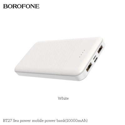 УМБ BOROFONE Sea power mobile power bank BT27 10000mAh |2USB/1Type-C, 2A|