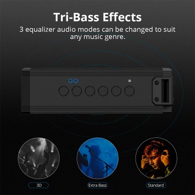 Акустика Tronsmart Force + IPX7 |BT5.0, AUX, 40W, NFC, EQ, TWS, 15h Max|