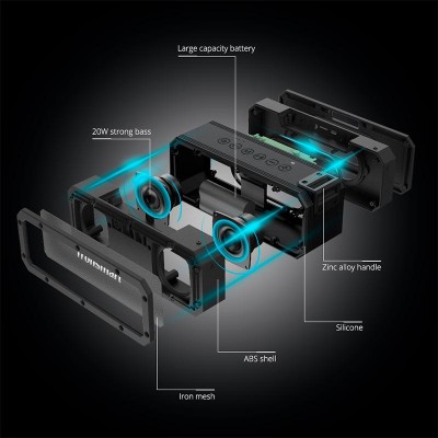 Акустика Tronsmart Force + IPX7 |BT5.0, AUX, 40W, NFC, EQ, TWS, 15h Max|