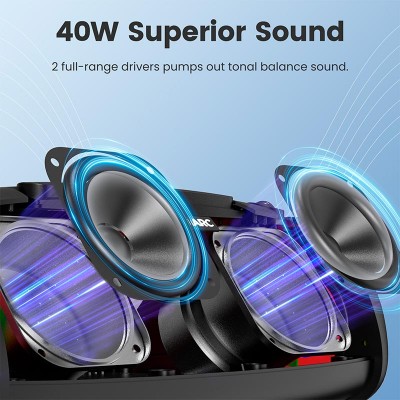 Акустика Sounarc R1 IPX6 |BT5.3, AUX/TF, 40W, TWS, 16h Max|