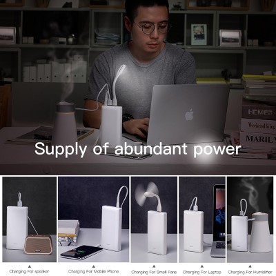 УМБ BASEUS Mini JA 30000mAh |2USB/Type-C/Lightning, PD/QC, 3A, 15W| (PPJAN-C02)