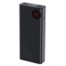 УМБ BASEUS Mulight Quick Charge digital display 30000mAh |4USB/Type-c/Lightning, PD/QC, 33W|
