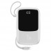 УМБ BASEUS with lightning cable Qpow Digital Display 10000mAh |2USB/Type-C/Lightning, 3A, 15W|