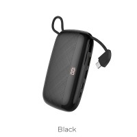 УМБ HOCO Nimble with LCD built-in Type-C Cable S29 10000mah |2USB/1Type-C, 3A| УМБ HOCO Nimble with LCD built-in Type-C Cable S29 10000mah |2USB/1Type-C, 3A|