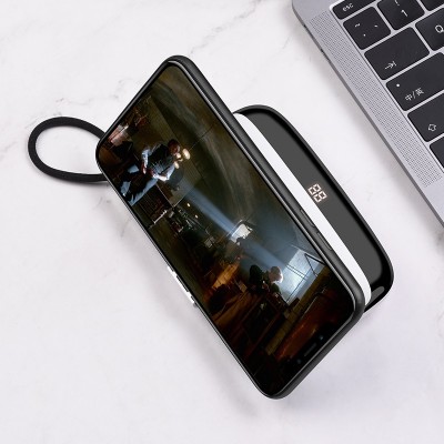 УМБ HOCO Nimble with LCD built-in Type-C Cable S29 10000mah |2USB/1Type-C, 3A|