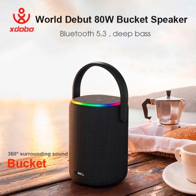 Акустика XDOBO BMTL Bucket IPX7 |BT5.3, TWS, AUX/USB, 60W, TWS,12h|