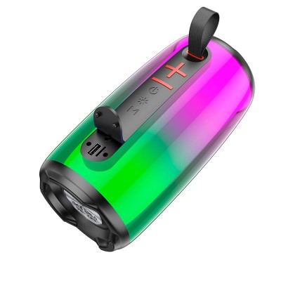 Акустика HOCO Jumper colorful luminous BT speaker HC18 TWS |BT5.1, AUX/FM/TF/USB, 4H|