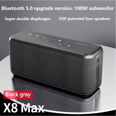 Акустика xdobo x8 Max IPX5 |BT5.0, DSP/EQ, 100W, TWS, 12h Max|