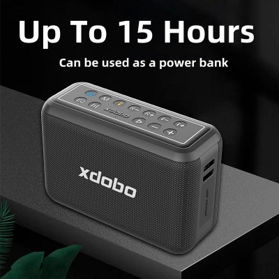 Акустика-караоке xdobo X8 PRO IPX5 |BT5.2, 120W, AUX/TF/USB, 2Microphone, 12h Max|