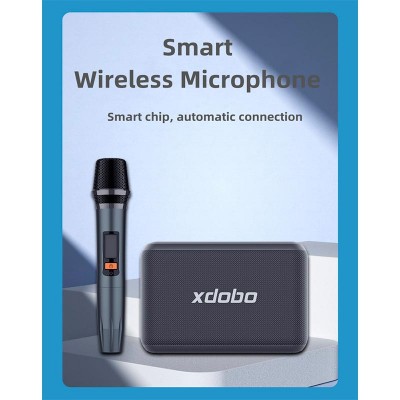 Акустика-караоке xdobo X8 PRO IPX5 |BT5.2, 120W, AUX/TF/USB, 2Microphone, 12h Max|