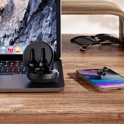 Навушники Bluetooth HOCO Songful TWS dual moving coil wireless BT headset ES55 |BT5.1, 4H, 35/400mAh|