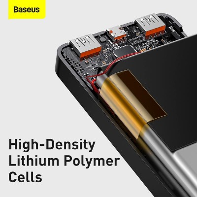 УМБ BASEUS Bipow Digital Display Power bank Overseas 20000mAh |2USB/1Type-C, PD/QC, 20W, 3A| (PPBD050302)