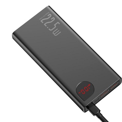 УМБ BASEUS Adaman Metal Digital Display Overseas 20000mAh |2USB/Type-C/Lightning, 22.5W/5A, PD/QC| (PPAD070101)