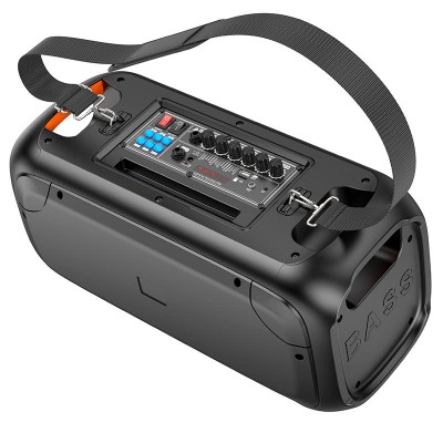 Акустика-караоке HOCO Party wireless dual mic outdoor BT speaker bs54 |BT5.1, 2Mic, 3H, AUX/FM/TF|