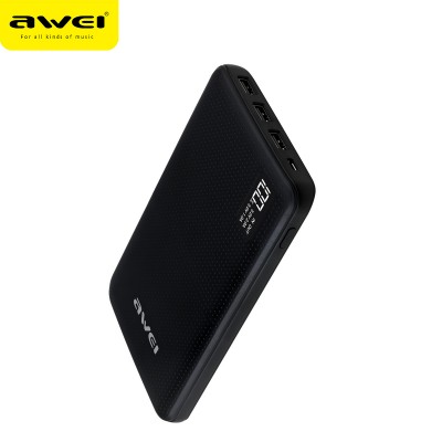 УМБ AWEI with LCD P56k 30000mAh |3USB, 2A|