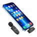 Мікрофон Hoco Lightning Crystal Lavalier wireless digital microphone L15