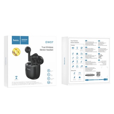 Навушники bluetooth HOCO Leader true wireless BT headset EW07 |BT5.1, 30/300mAh, 4H|