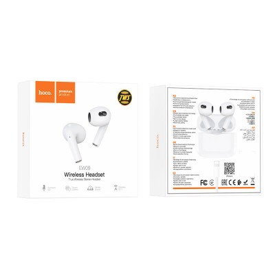 Навушники HOCO Soundman true wireless BT headset EW09 |BT5.1, 4H|