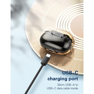 Навушники LDNIO TWS HD Audio BT Earbuds T02 |BT5.3, 30/300mAh, 4h|