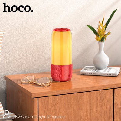 Акустика Hoco Colorful light BT speaker DS29 |BT5.0, AUX, FM, TF, USB|