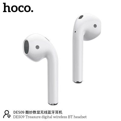 Навушники Bluetooth HOCO TWS Treasure digital wireless BT headset DES09 |BT5.0, 350mAh, 3Hours|