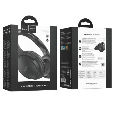 Навушники HOCO Mighty BT headphones W40 |BT5.3, 7H, AUX/TF Card, Type-C|