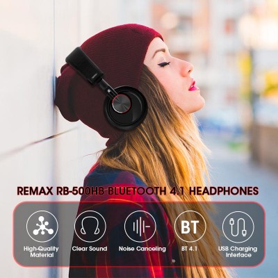 Навушники REMAX Bluetooth RB-500HB