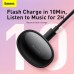Навушники Baseus True Wireless Earphones Bowie E2 |BT5.2, 40/300mAh, 5H, Location, OTA| (NGTW090001)