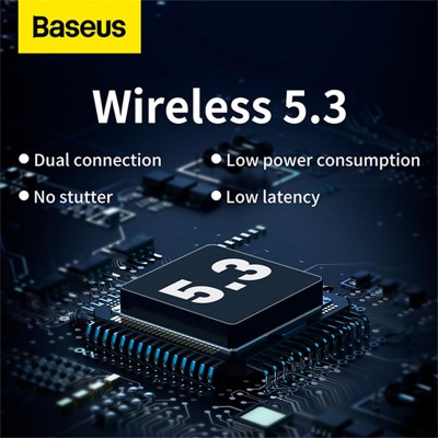 Навушники Baseus Encok True Wireless Earphones WM01 |BT5.3, 40/300mAh, 5H|