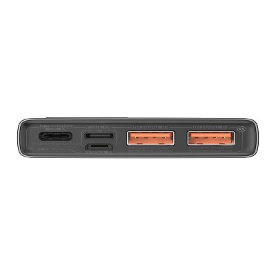 УМБ BASEUS Adaman Metal Digital Display Power Bank 10000mAh  |2USB/Type-C/Lightning, 22.5W/5A, QC/PD| (PPAD000001)