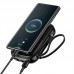 УМБ BASEUS Qpow Digital Display Quick Charging Power Bank (With IP Cable) 20000mAh |USB/Type-C/Lightning, 20W/5A, PD/QC| (PPQD-H05)