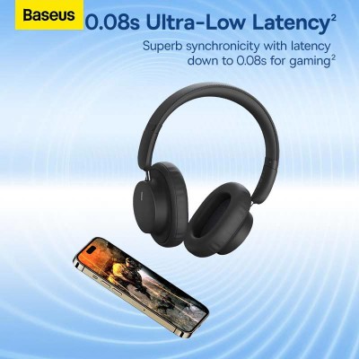 Навушники Baseus Bowie D03 Wireless Headphones |BT5.3, 30h, AUX|