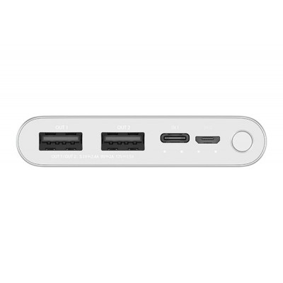 УМБ Xiaomi Mi 18w Fast Charge Power Bank 3 10000mah |2.6A, 2USB/1Type-C, QC3.0| (PLM13ZM/VXN4274GL)