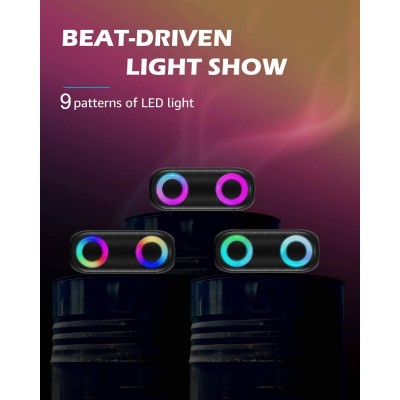 Акустика XDOBO VIBE IPX6 |BT5.0, 25Wx2, 12h Max|