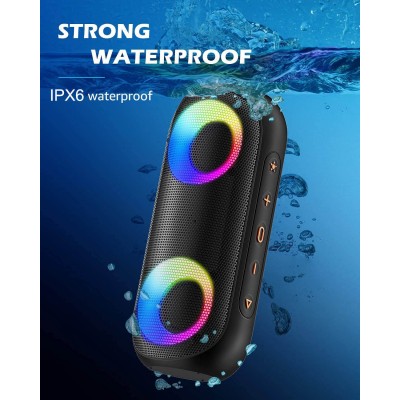 Акустика XDOBO VIBE IPX6 |BT5.0, 25Wx2, 12h Max|