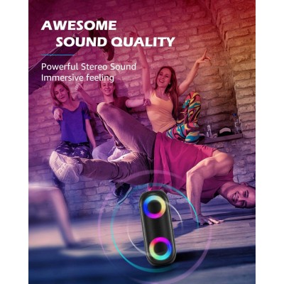 Акустика XDOBO VIBE IPX6 |BT5.0, 25Wx2, 12h Max|