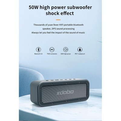 Акустика xdobo Wake 1983 IPX7 |BT5.0, AUX, 25x2W, TWS, 10h Max|