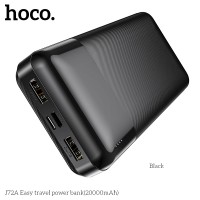 УМБ HOCO Easy travel power bank J72A 20000mAh |2USB/1Type-C, 2A| УМБ HOCO Easy travel power bank J72A 20000mAh |2USB/1Type-C, 2A|
