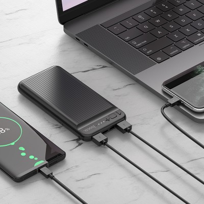 УМБ HOCO J52 New joy 10000mah |2USB/1Type-C, 2A|